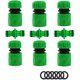 thumbnail image 1 of Conector de manguera de jardín, accesorios de conector de riego para manguera (6 conectores de manguera rápidos, 3 conectores macho dobles), kit de conexión rápida y fácil., 1 of 8