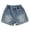 M01-Blue, variant on Sgkm Jeans for Girls Plus Size Jean Shorts a Line Teen Girl Clothes High Waisted Bow Graphic