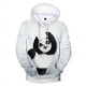 thumbnail image 5 of Sudadera con capucha con gráfico de panda salvaje divertido para hombres Ropa nueva en sudaderas y sudaderas para niños Lindos suéteres con estampado de panda gigante en 3D, 5 of 5