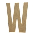 thumbnail image 1 of Wooden Letter Unfinished, Bebas Neue Font, Craft Cutout, 1 of 3