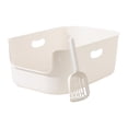 thumbnail image 2 of Runquan Cat Litter Box Cage Accessories High Sided for Small Animals Kitten Hamsters L, 2 of 8