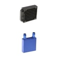 thumbnail image 1 of Esquirla 80mm 8Pipe Aluminum Heat Exchanger Radiator +40mm Water Block for PC CO2, 1 of 8
