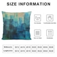 thumbnail image 5 of Creowell Turquoise Grey Art Painting Throw Pillow Covers ,Teal Painting  Cushion Cases Decorative Pillow Cases for Couch Sofa Bedroom White, 5 of 5
