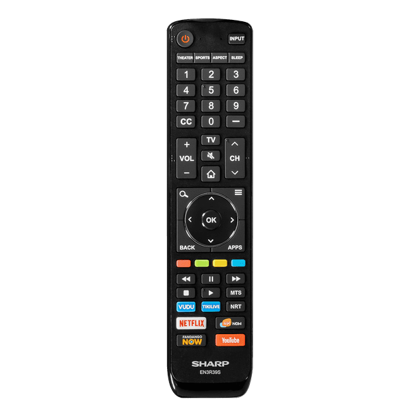 Sharp EN3R39S Original Smart TV Remote Control
