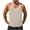 Khaki, variant on Wyobmus Men's Workout Tank Top Waffle Knit Gym Muscle Tees Round Neck Bodybuilding Sleeveless T Shirt Khaki