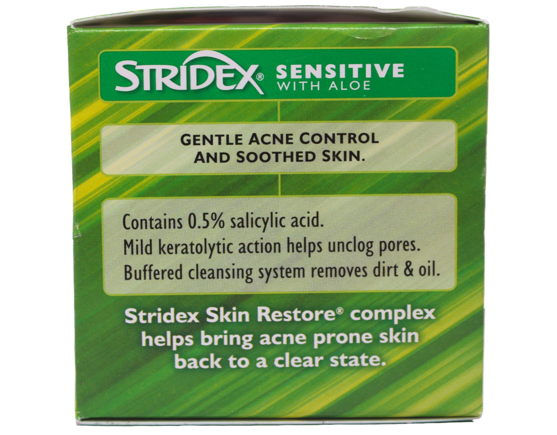 Stri-Dex Daily Care Sensitive With Aloe Pads 55 Each (Pack of 6)