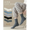 thumbnail image 5 of TEHOOK Warm & Cozy Gifts for Women, Fluffy Fuzzy Sock, Plush Sleeping Slipper Socks - Soft Warm Fabric, 5 of 8