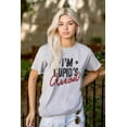 thumbnail image 3 of Im Cupids Arrow Funny Valentines Day Women's Graphic T Shirt Tees Brisco Brands L, 3 of 5