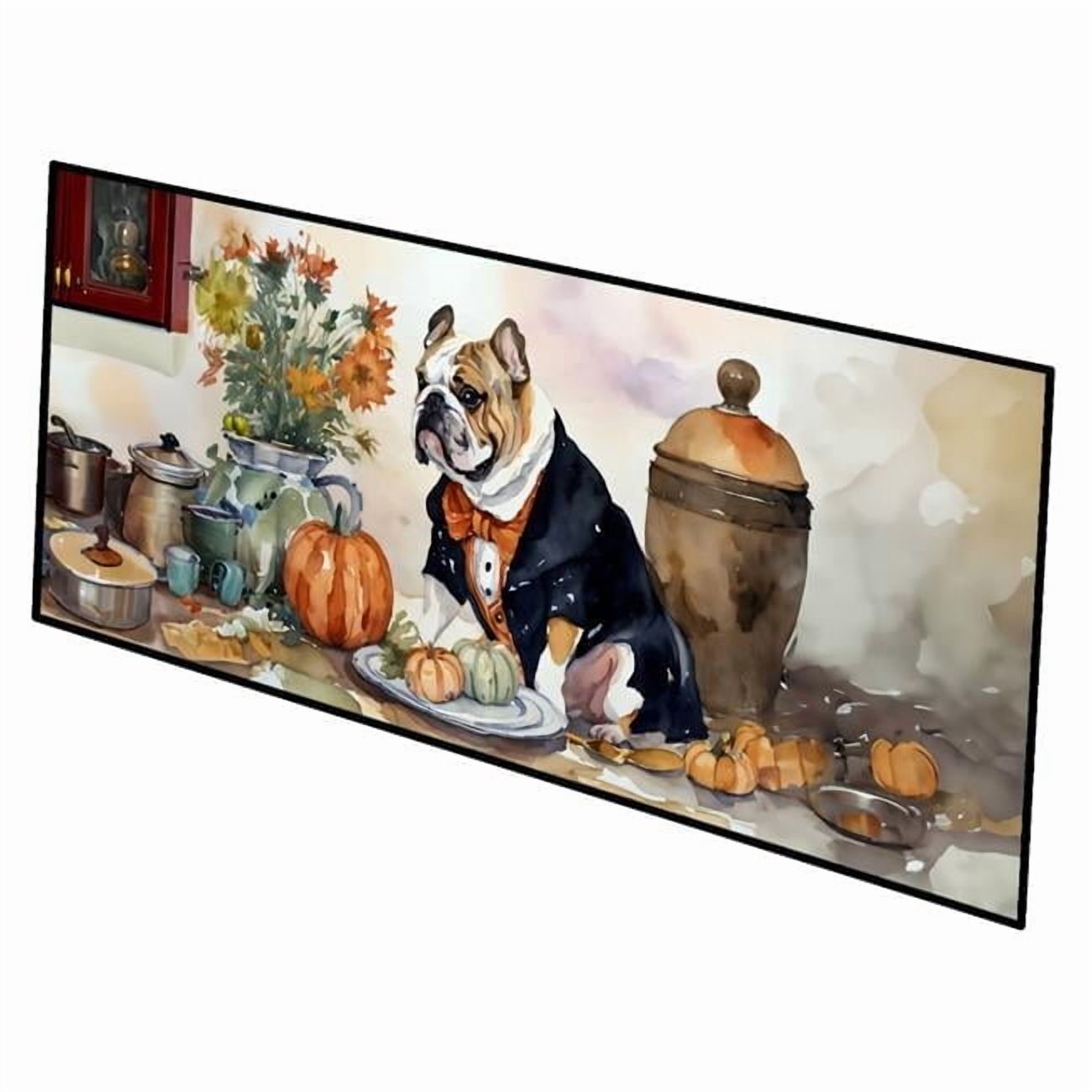 Miniature Pinscher Fall Kitchen Pumpkins Runner Mat 28x58 58 in x 28 in