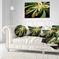 thumbnail image 3 of Designart Colorful Fractal Flower Pattern - Abstract Throw Pillow - 12x20, 3 of 5