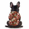 thumbnail image 3 of Dog Shirts for Small Dogs Featuring Christmas Santa Print Lightweight Pet Clothing, Festive Dog Costumes for Holiday Gatherings and Family Photos, Christmas Gift Puppy Clothes 2, 3 of 5