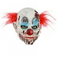 thumbnail image 3 of Halloween Scary Evil Clown Mask Horror Face Zombie Costume, 3 of 4