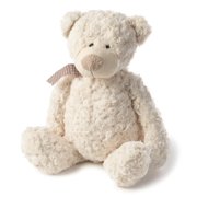 JOON Freddy Rosy Plush Teddy Bear, Cream, 10 Inches