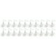 thumbnail image 3 of Bandejas en blanco para pendientes ganchos de alambre Bandejas para pendientes Accesorios para hacer joyas en relieve para colgantes ANGGREK Otros, 3 of 8