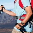 thumbnail image 5 of Compatible With Apple Watch Strap 49 Mm 45 Mm 44 Mm 42 Mm, Nylon Braided Loop Adjustable Orange, L, 5 of 5