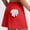 Red, variant on Womens Yoga Sport Skorts,Solid Color Mesh Fabric Built In Shorts Short Cut for Running and Fitness Womens Skort