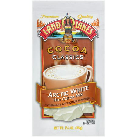 Land O Lakes Cocoa Classics Arctic White Hot Cocoa Mix, 1.25 (Best White Hot Chocolate Mix)