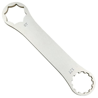 Bike Suspension Fork Wrench Stainless Steel Bicycle Top Cap Spanner Remover Tool