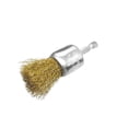 thumbnail image 4 of 6 Pack Wire Brush Attachment Set for Drill, Brass Coated, 4 of 6
