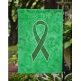 thumbnail image 3 of Carolines Treasures AN1220GF Kelly Green Ribbon for Kidney Cancer Awareness Garden Flag Size - 11 x 15 In., 3 of 3