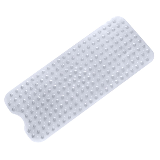 ZZkhGO Extra Long Non-Slip Bath Mat, 39x16 Inch Bathtub Shower Mat, Suction Cup Machine Washable Floor Pad