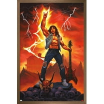 Netflix Stranger Things: Season 4 - Rock On Wall Poster, 14.725" x 22.375" Framed