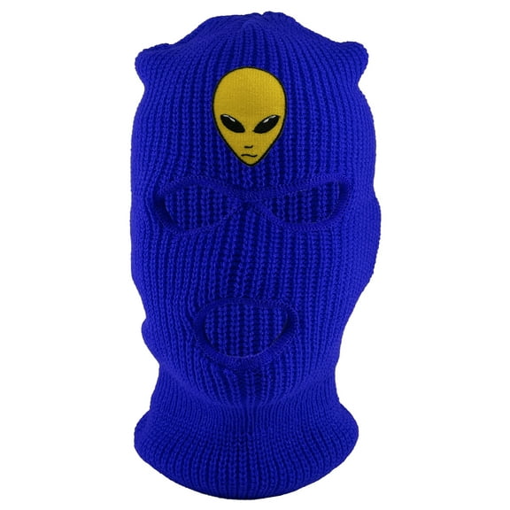 Gravity Threads Alien Head 3-Hole Ski Mask - Royal