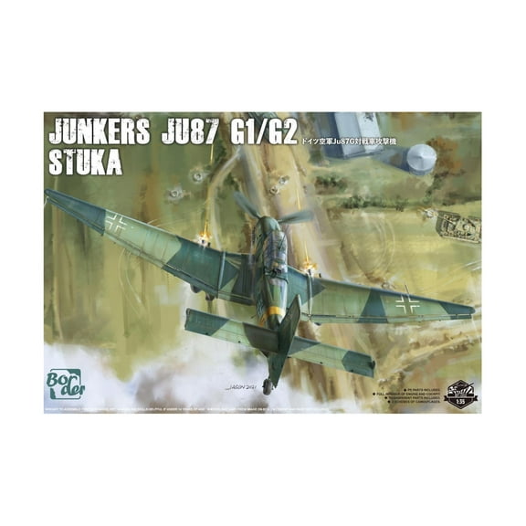 Border Models Junkers Ju87 G1/G2 Stuka Herman Dive New