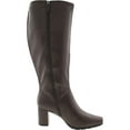 thumbnail image 2 of Aerosoles Micah Women's High Heel Riding Boots Color: Brown Size: 8.5, 2 of 3