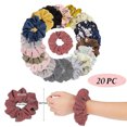 thumbnail image 2 of Hair Scrunchies HUOGUO, cintas de gasa para mujeres y niñas, 2 of 3
