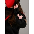 thumbnail image 6 of Stealth Red and Black Ninja Costume, 6 of 10