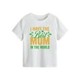thumbnail image 2 of Delliss Baby and Toddler Boys' Family Short Sleeve Graphic Cotton T-Shirts 2-10 Years, 2 of 4