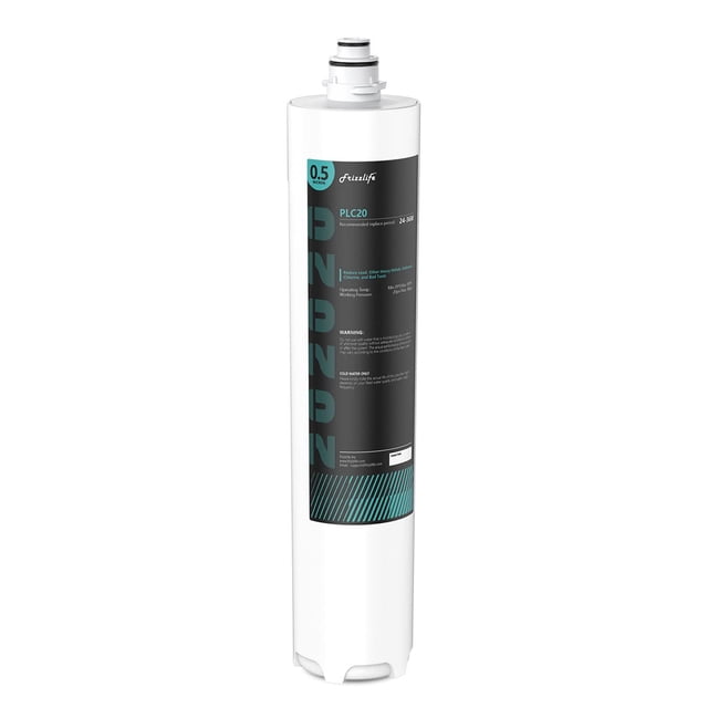 SW20-HF Replacement Housing Kit with PLC20 Filter Cartridge Inside - for SW20 and SW20F Under Sink Water Filter Systems