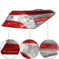 thumbnail image 6 of Genrics For 2018 2019 2020 Toyota Camry Right Rear Tail Light Outer Lamp Passenger, 6 of 6