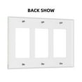 thumbnail image 2 of Mountain Moon Switch Cover Decorative Wall Plate 3-Gang Standard Size, 2 of 5