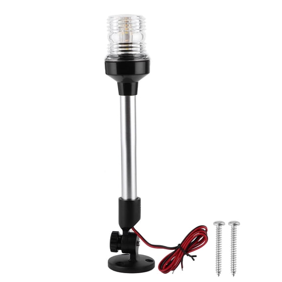 AREALER 2 Nautical Mile Navigation Anchor Lights All Round 180° White LED 12-24V