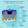 thumbnail image 3 of ZHAOCHENG Juguete educativo tipo tableta para que los niños aprendan música, alfabeto, animales y aritmética, 3 of 5