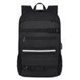 thumbnail image 1 of Laptop Backpack Anti-theft Password Lock Business Computer Shoulder Bags Large Capacity USB Charging Port Travelling Black, 1 of 9