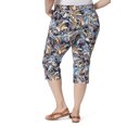 thumbnail image 3 of Gloria Vanderbilt Women's Plus Size Amanda Capri Pants with Rivets, 3 of 3