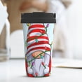thumbnail image 6 of Honeii Funny Christmas Gnome Print Travel Coffee Mug Insulated Coffee Cup with Leakproof Lid, Coffee Tumbler, Reusable Coffee Cups with Seal Lid, 6 of 8