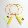 thumbnail image 6 of Children's racket toys Outdoor sports leisure toys Free 2 balls feather tennis racket badminton, 6 of 10