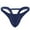 Navy, variant on Mens Underwear Cotton Men's Sretch G-string T-back Micro Thong Briefs Underwear