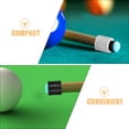 thumbnail image 6 of 10 Pcs Short Angle Billiard Cue Billiards Pool Cue Tips Slip on Billiard Cue Protector Snooker Snooker Pool Cue Tips, 6 of 6