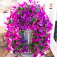 thumbnail image 2 of Flores artificiales de buganvilla para decoración exterior (2 unidades), 2 of 9