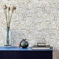 thumbnail image 5 of Tempaper Amalfi Metallic Daylight Peel and Stick Wallpaper, 20.5" x 16.5', 5 of 6