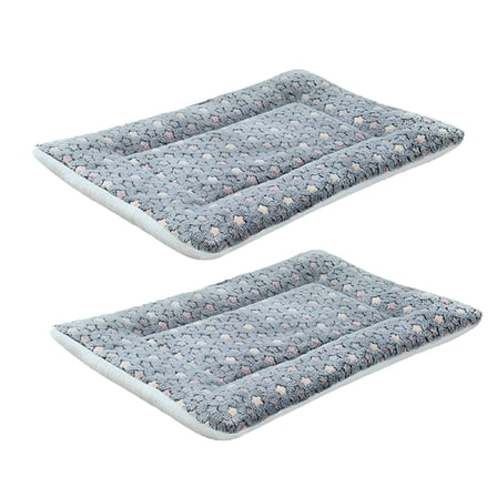 LAMIRO Pet Kennel Pads Pack of 2 Soft Replacement Mats Inserts for Pet Travel Carriers