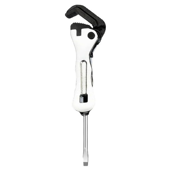 QIEZHON Micro Stubby Pipe Vise Wrench,2 In 1 Wrench Tool For Tight Spaces Micro Stubby Pipe Vise Wrench
