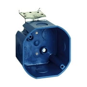 Carlon 4 in. New Work Octagon Ceiling Electrical Box with L-Bracket