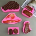 thumbnail image 3 of Mousse Molds Cake Molds Meat Shape Chocolate Bakings Supplies Pastrys Cake Decorating Tool for Mousse, 3 of 20
