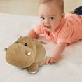thumbnail image 6 of Standing Hippo Toy Set Adorable Soft Stuffed Animal For Teens Adults Home, 6 of 6